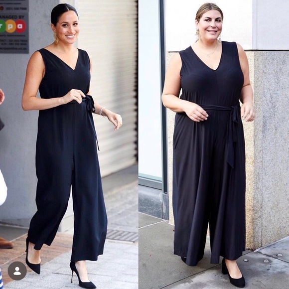 NWT Coldesina Abi Wide leg jumpsuit in XL/1X - Picture 4 of 10